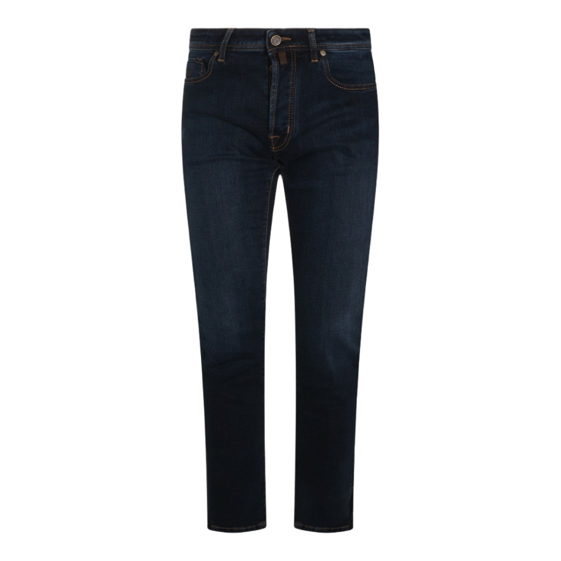 Jacob Cohen Dark Indigo Slim Fit Contrast Stitch Jeans