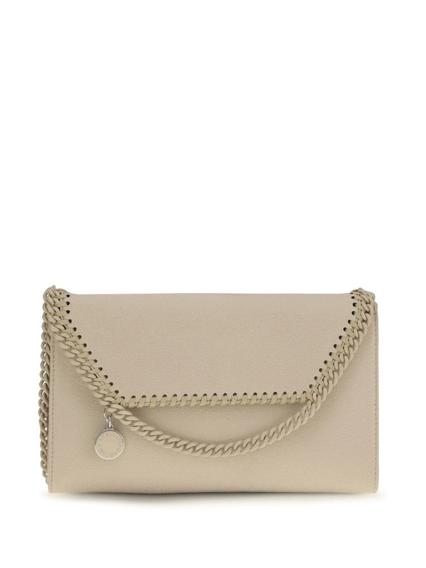 Stella Mccartney Rectangular Polyester Wallet Bag With Chain Detail