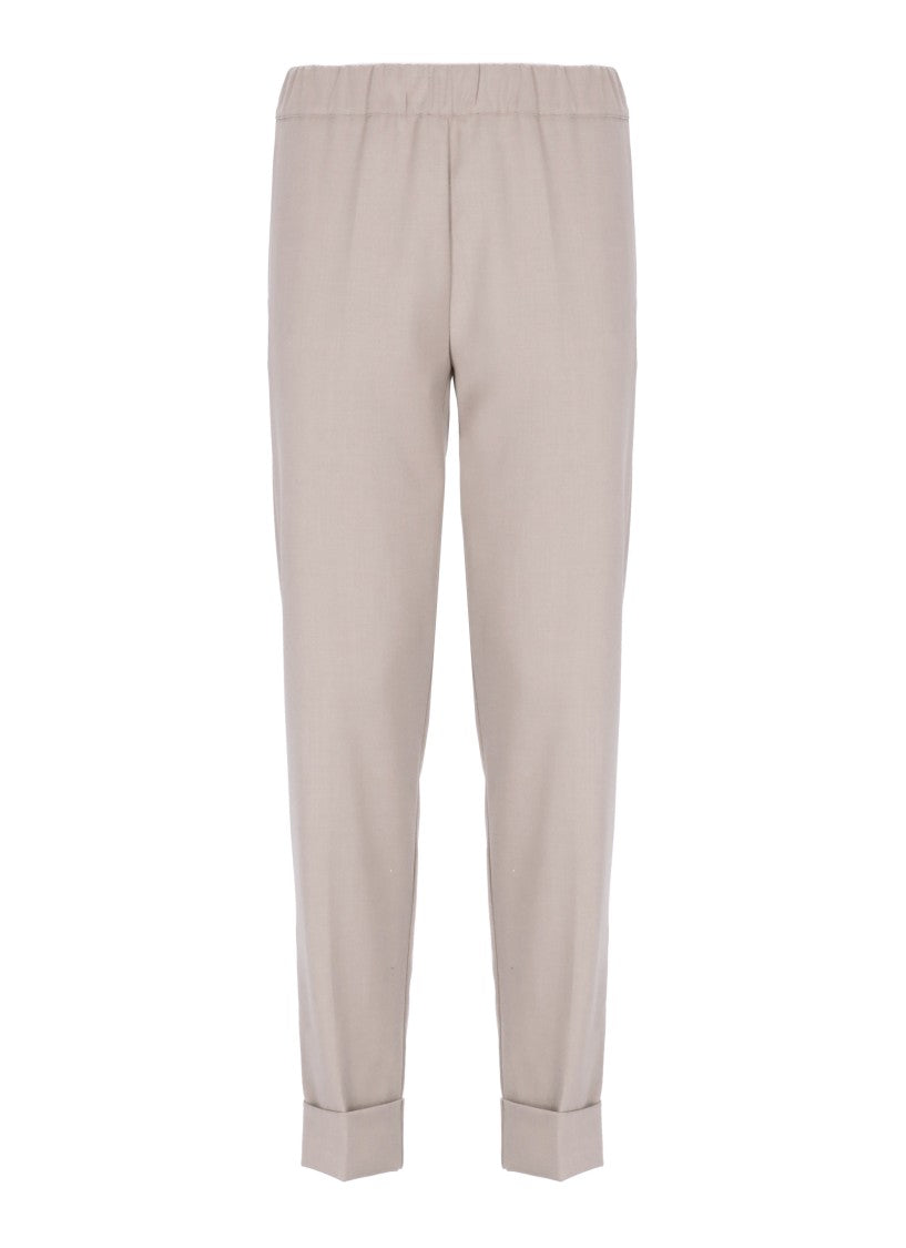 D. Exterior Beige Viscose Blend Pants