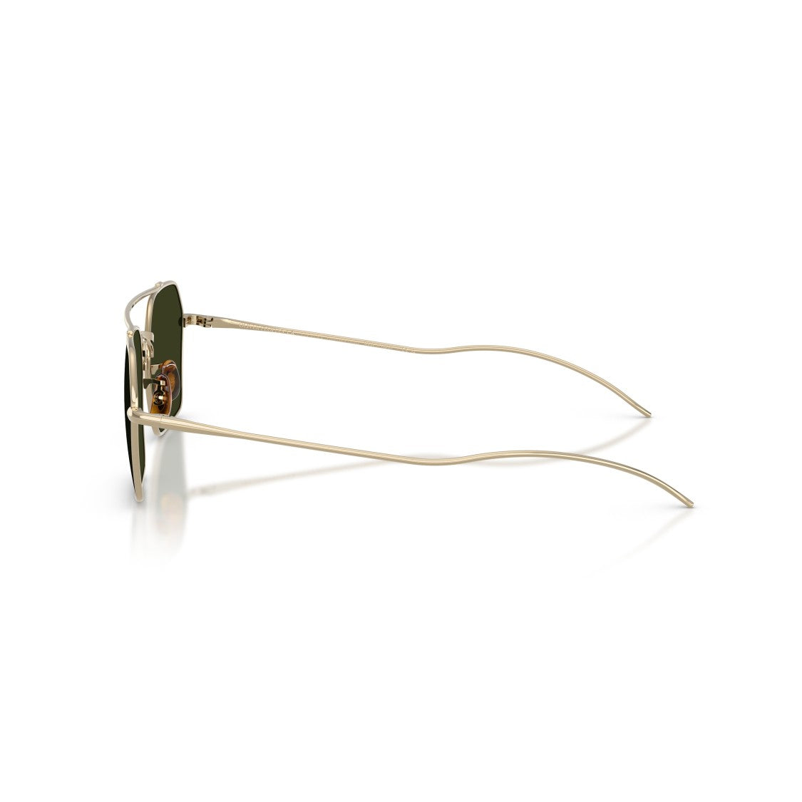 Oliver Peoples 0Ov1365st Rectangular Titanium Sunglasses With Double Bridge