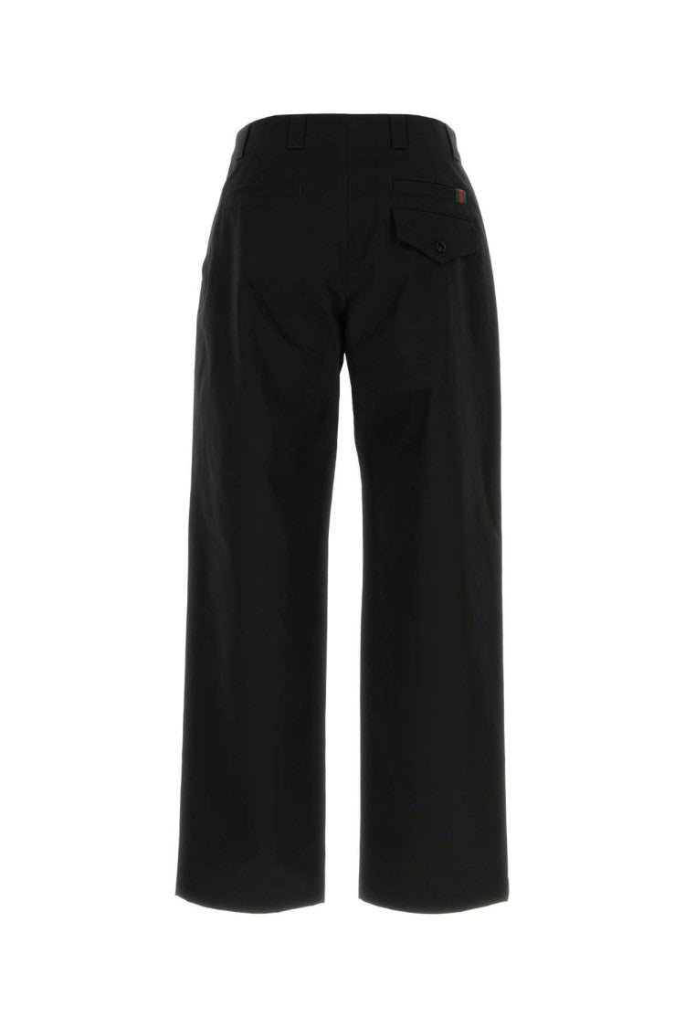 Gucci Black Cotton Pant
