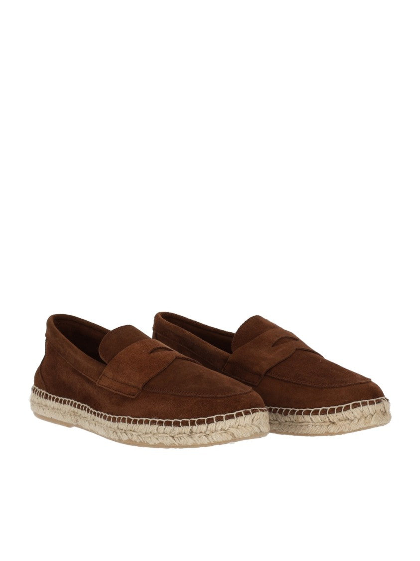 Abarca Soft Cowhide Leather Slip On Moccasins
