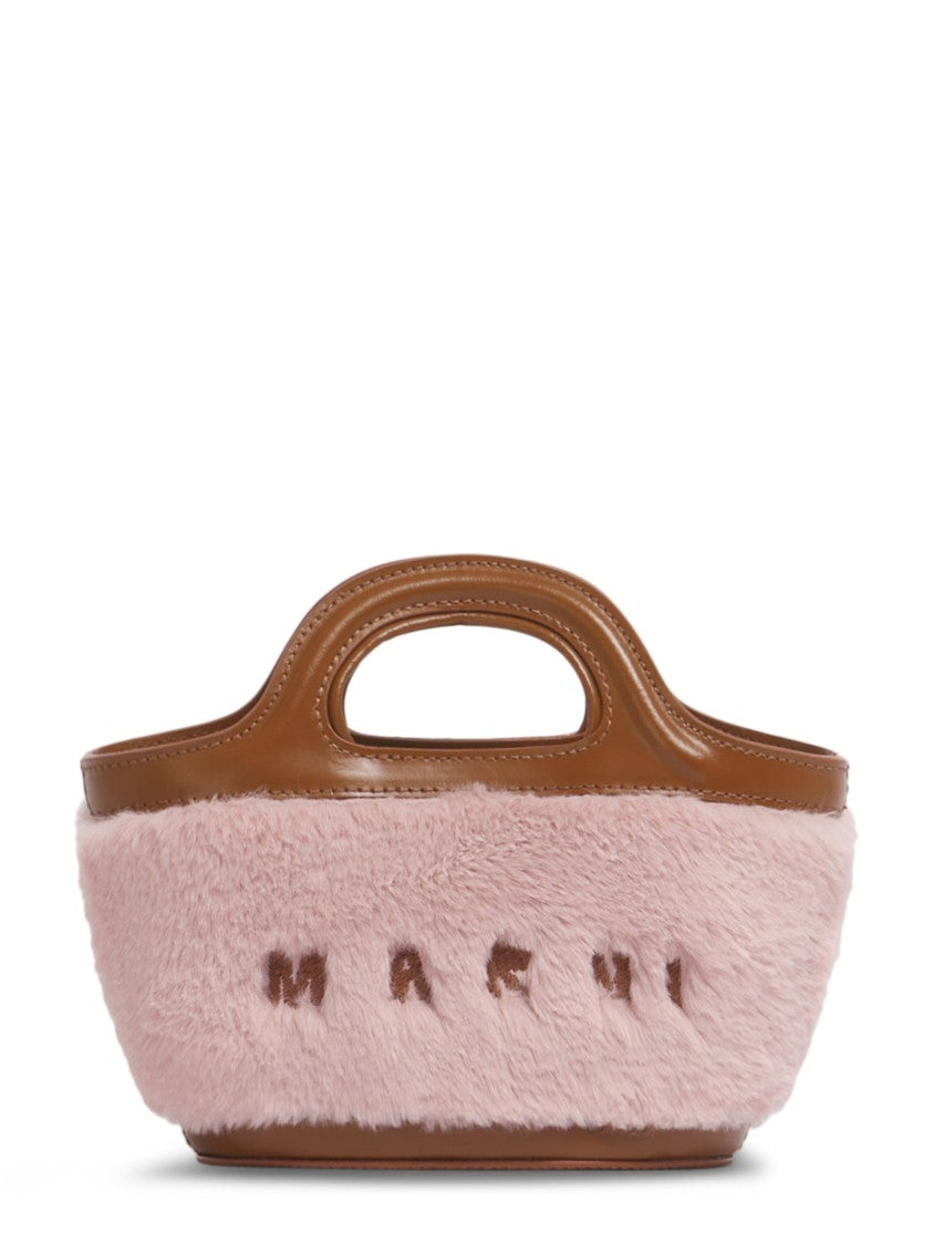 Marni Tropicalia Micro Handbag With Plush Texture