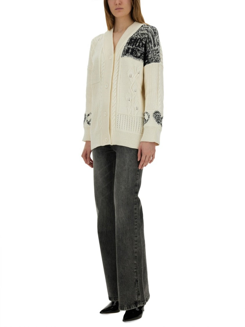 Moschino Cotton Knit Cardigan