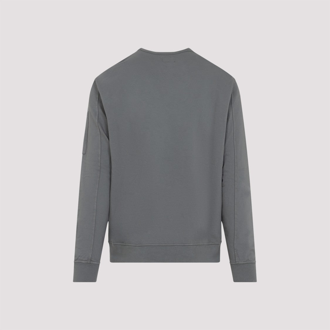 C.P. Company Grey Sweatshirt With Distinctive Arm Pocket
