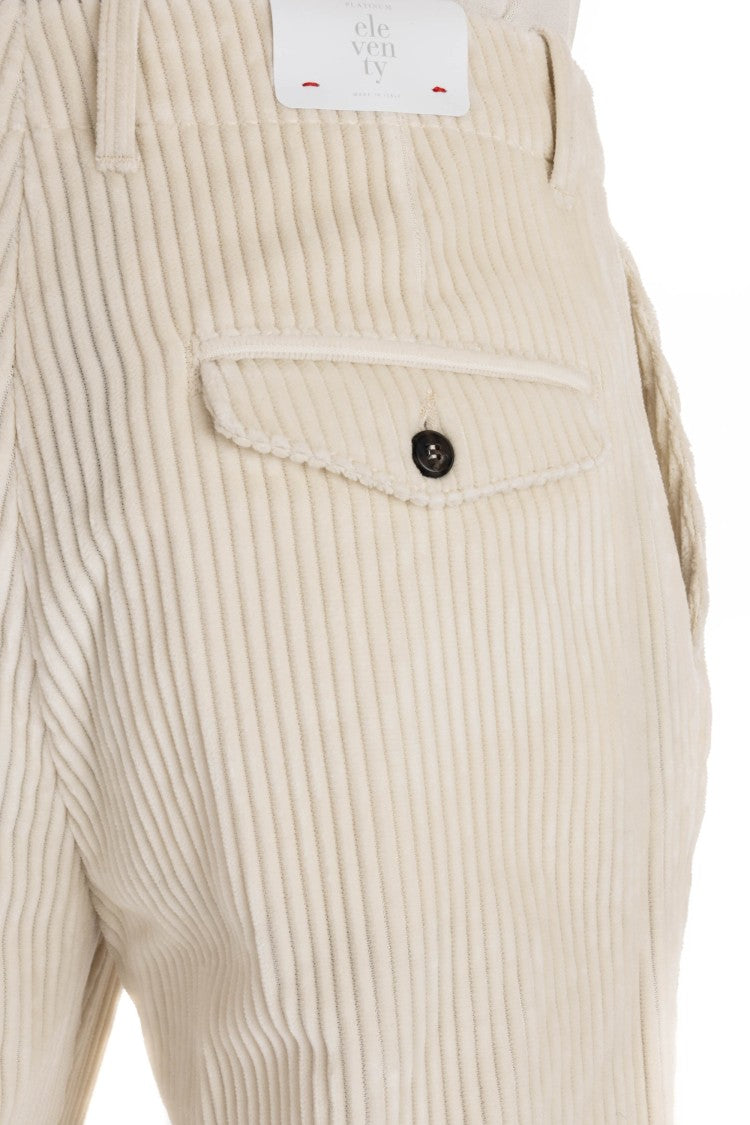 Eleventy Costa Roccia Velvet Trousers