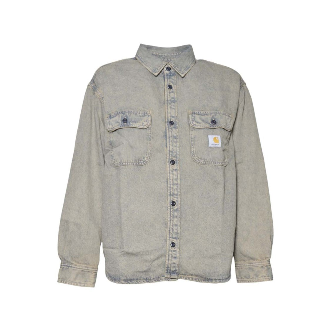 Carhartt Wip Tigan Shirt Jac 100% Cotton 'Smithtown' Denim