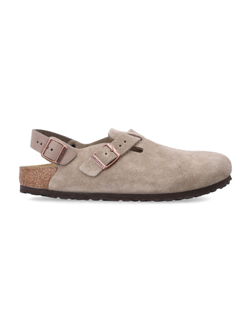 Birkenstock Tokio Narrow Nubuck Leather Mules