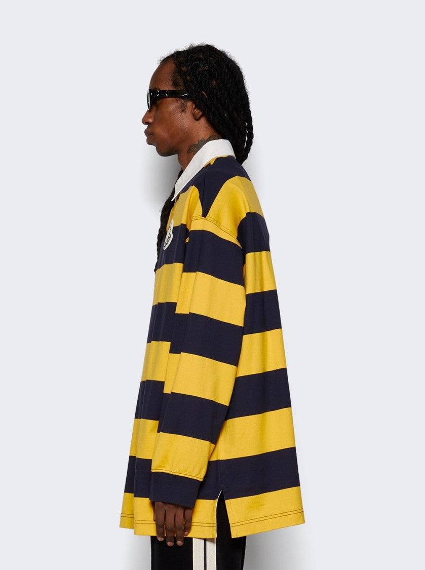 Moncler Long Sleeve Polo Shirt