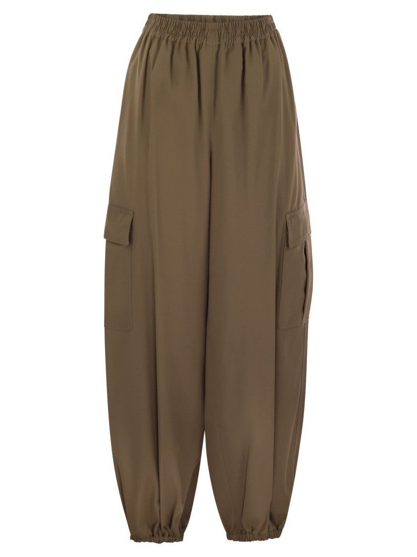 Max Mara Glauco - Cotton Baggy Trousers
