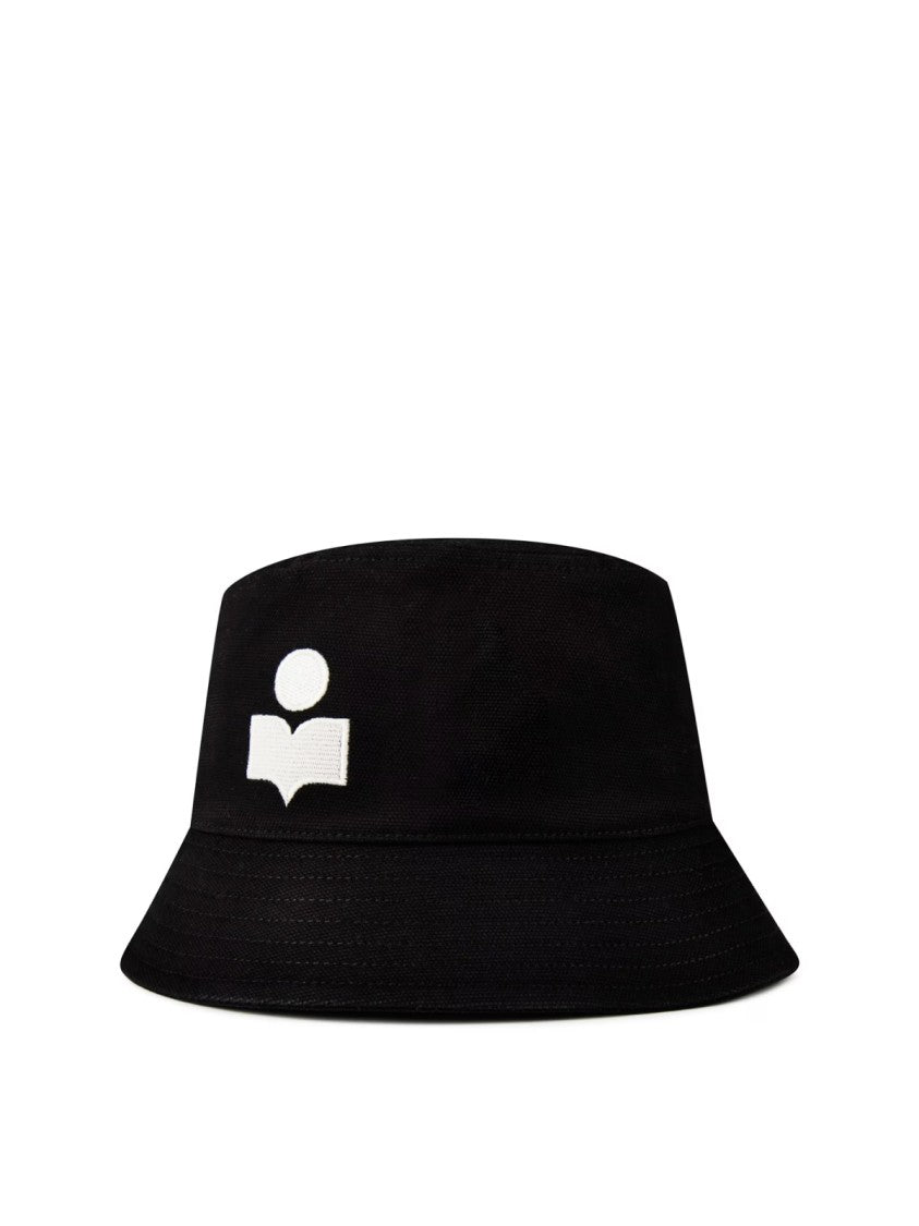 Isabel Marant Haley Embroidered Logo Bucket Hat