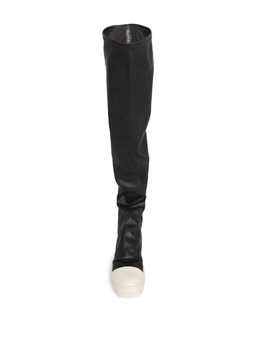 Rick Owens Knee-High Sneaker Boots
