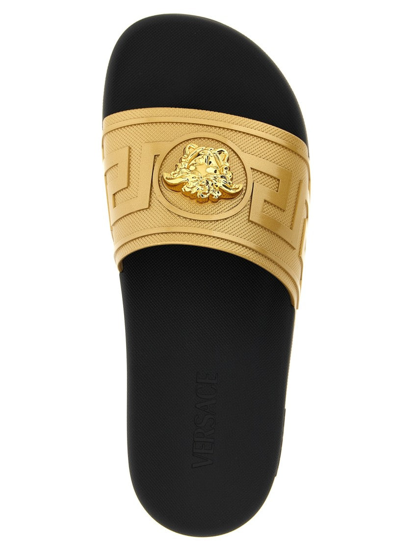 Versace 'La Medusa' Slides