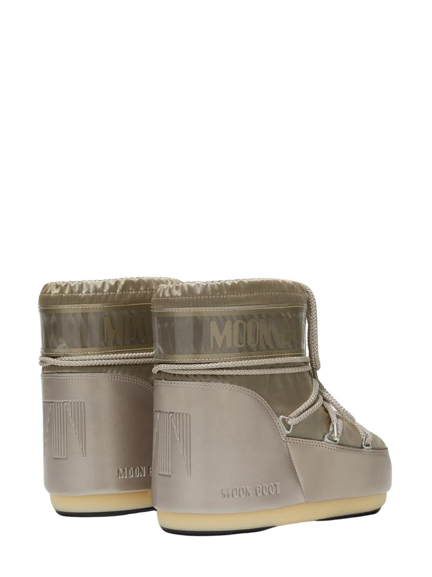 Moon Boot Icon Low Glance Translucent Snow Boots