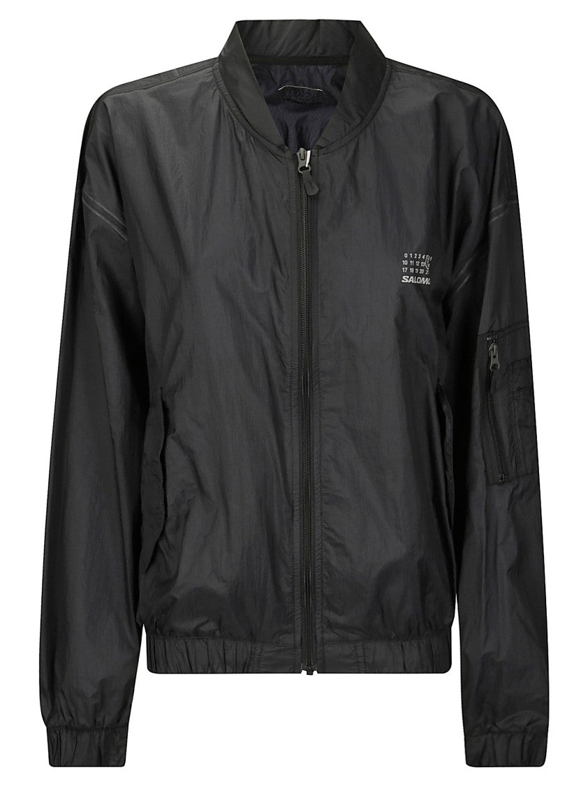 Mm6 X Salomon Long-Sleeved Nylon Jacket