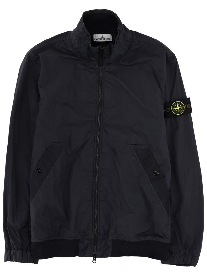 Stone Island Stiff Collar Zipper Polyamide Jacket