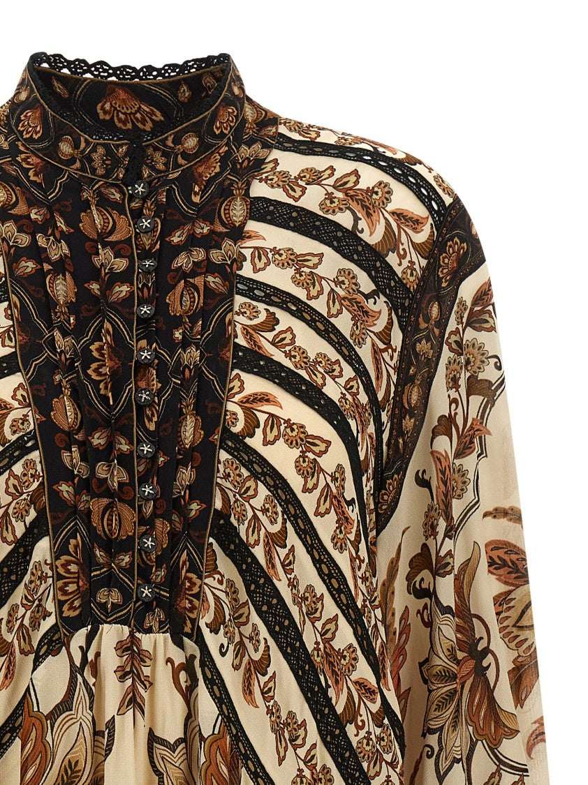Farm Rio Majestic Garden Sand' Dress