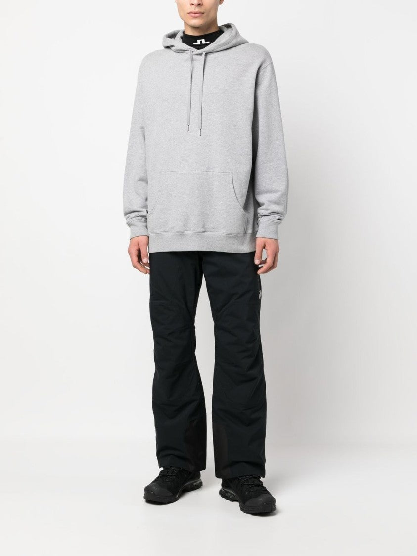 Peak Performance Embroidered-Logo Straight Trousers