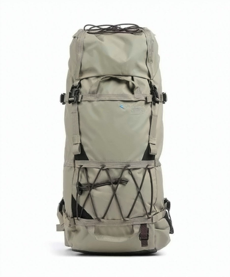 Klattermusen Structured Roll-Top Backpack With Adjustable Straps And Bungee Cords