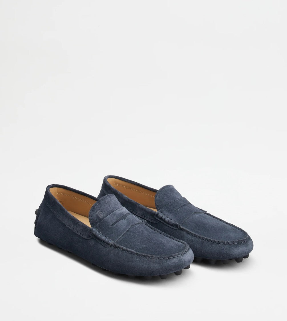 Tod's Black Mocassino Gommino Macro 52K Shoes