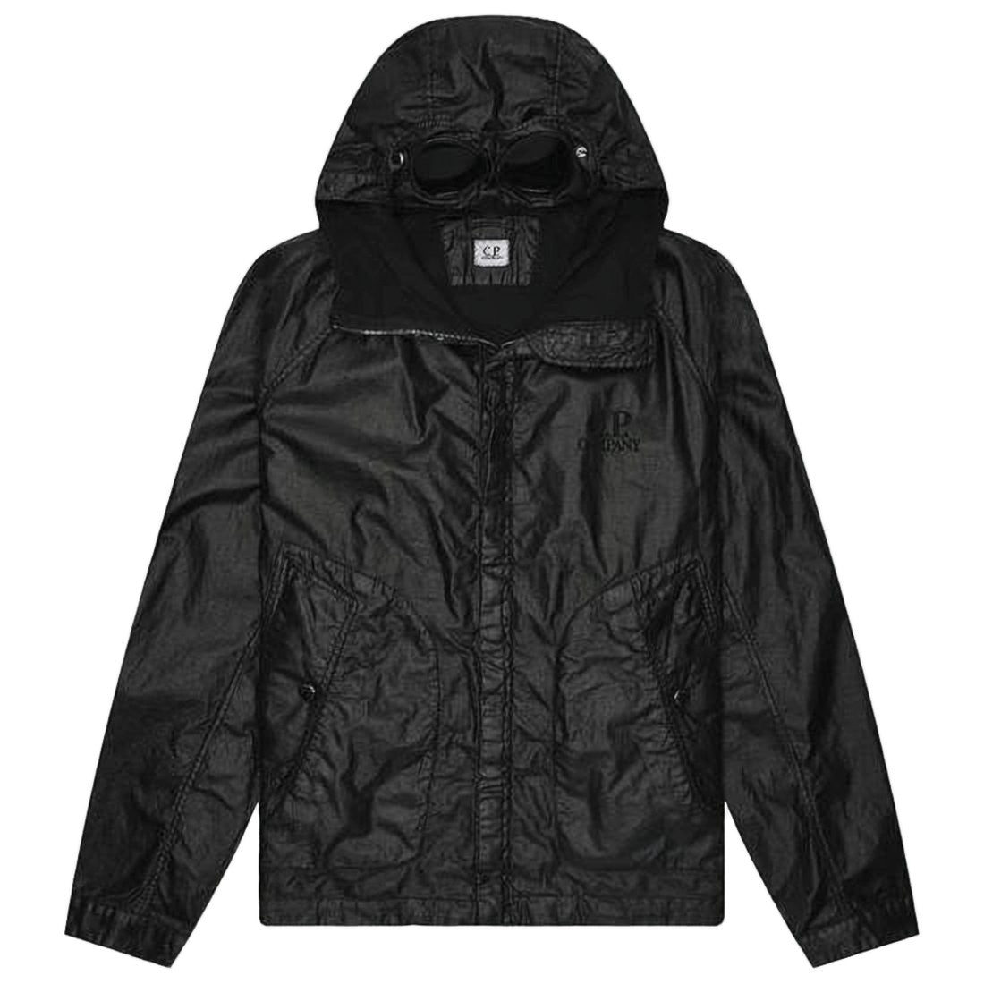 C.P. Company Linen Jacket With Integrated Goggles