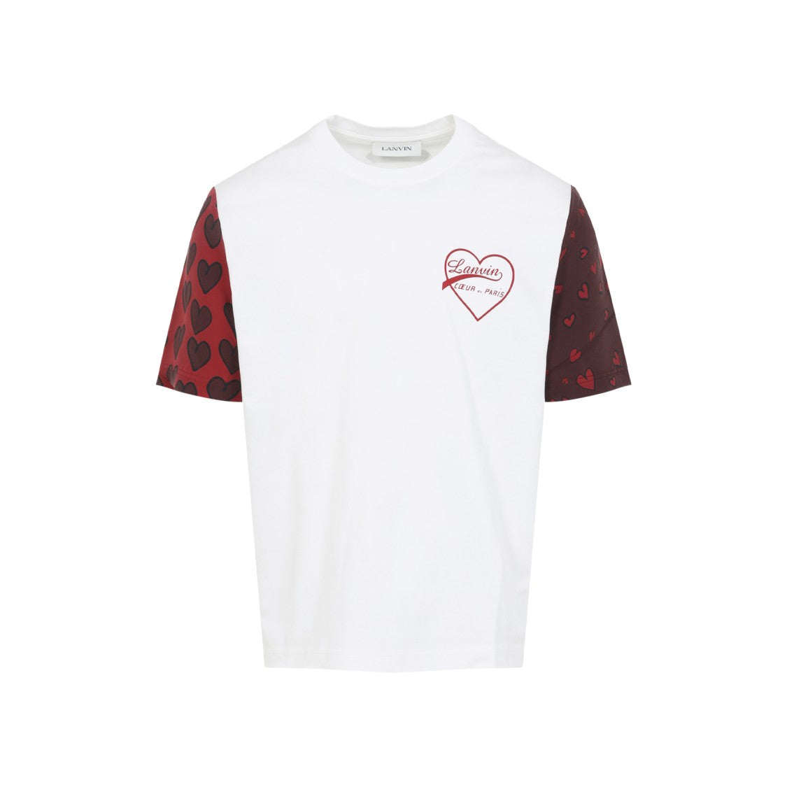 Lanvin Ruts0212j306h25 Multicolour Cotton T-Shirt
