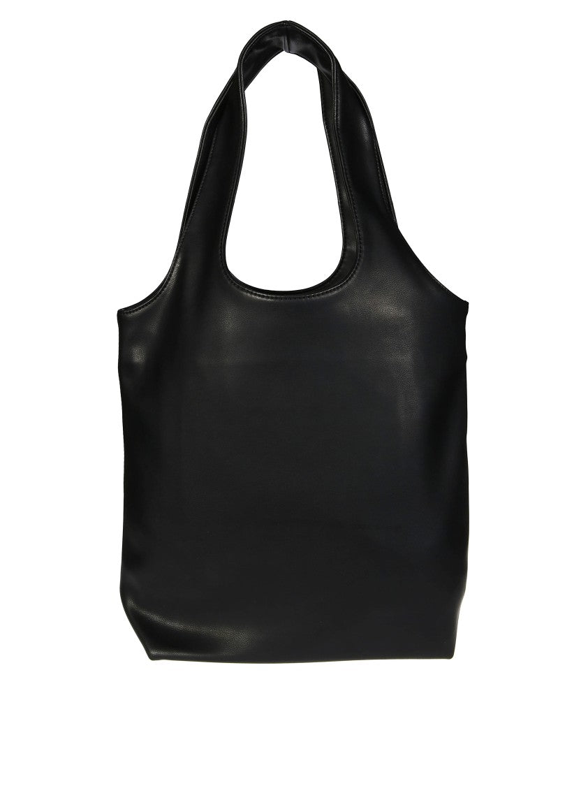 A.P.C. Black Small Tote With Rounded Handle