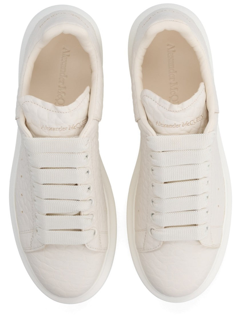 Alexander Mcqueen Smooth Shearling Oversized Sneakers