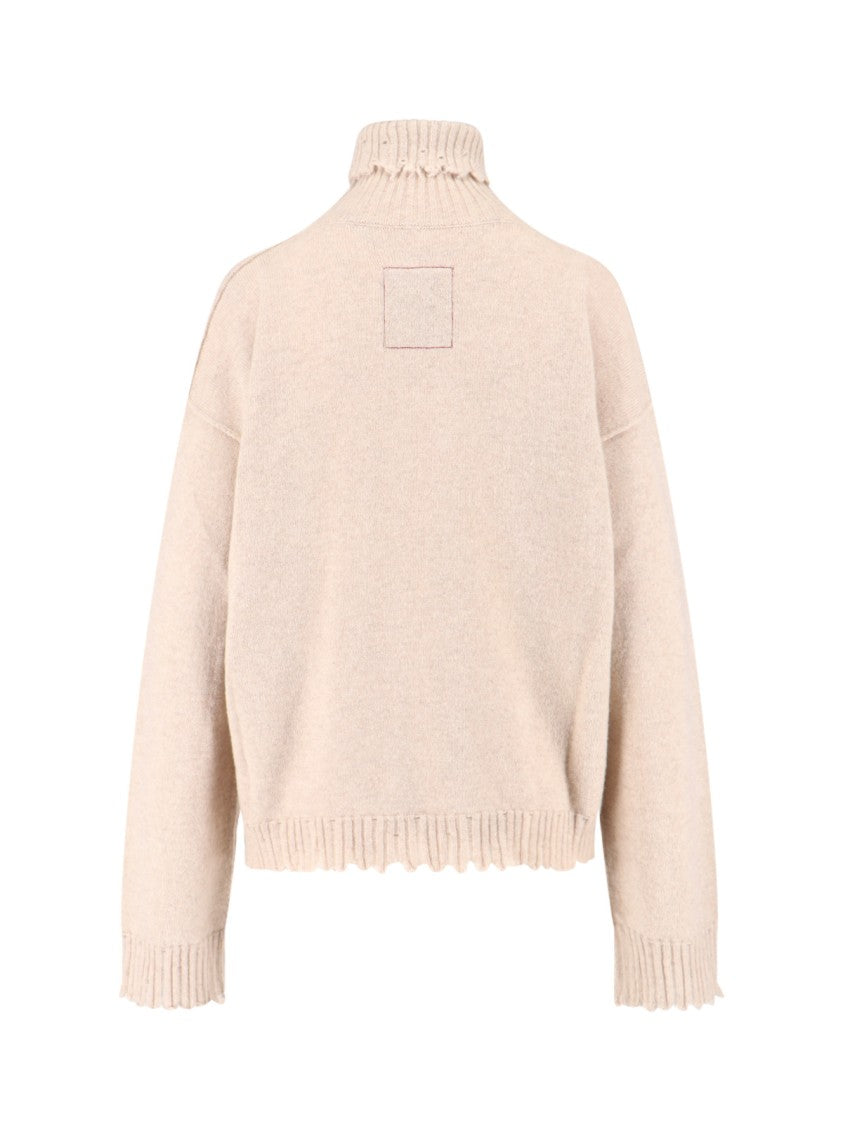 Uma Wang Turtleneck Sweater – Beige