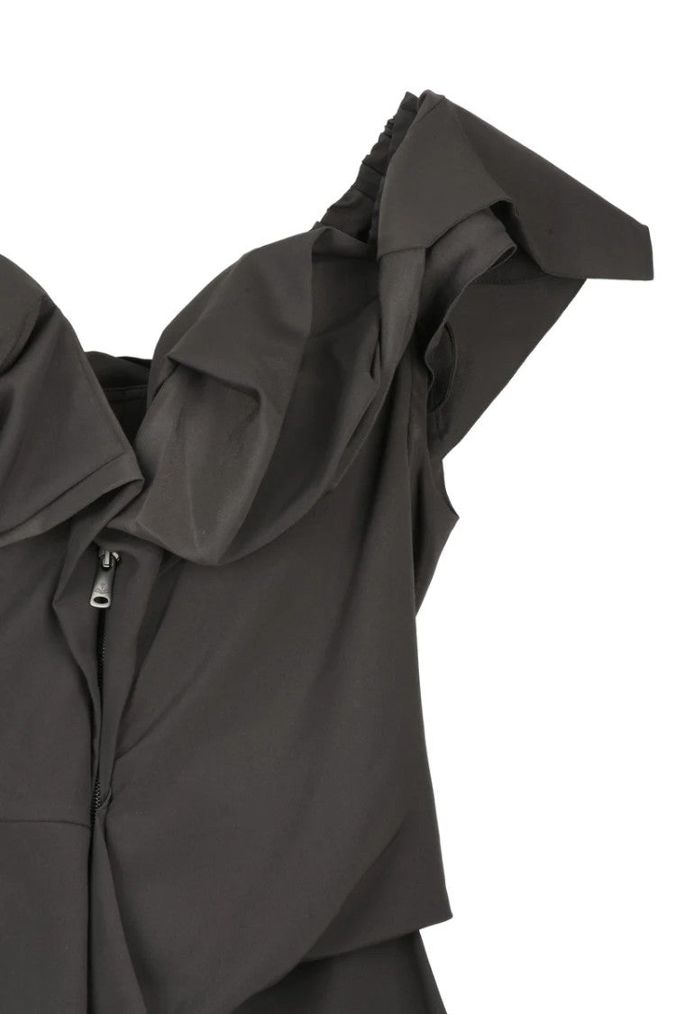 Vivienne Westwood Zip-Front Bustier Top - Grey