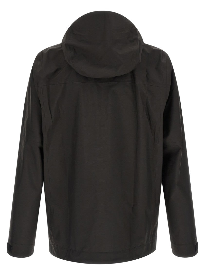 Patagonia Boulder Fork Jacket In Three-Layer Waterproof Fabric With Adjustable Features