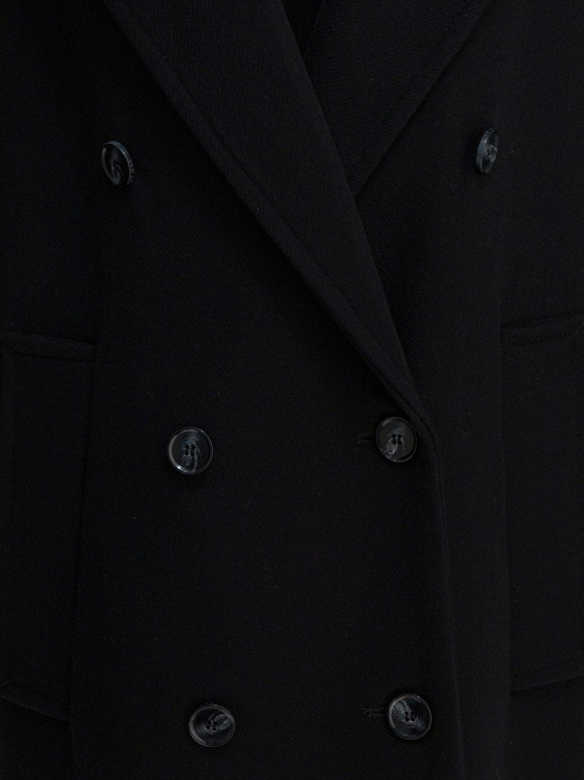Ivy & Oak Double-Breasted Long Coat With Tailored Fit