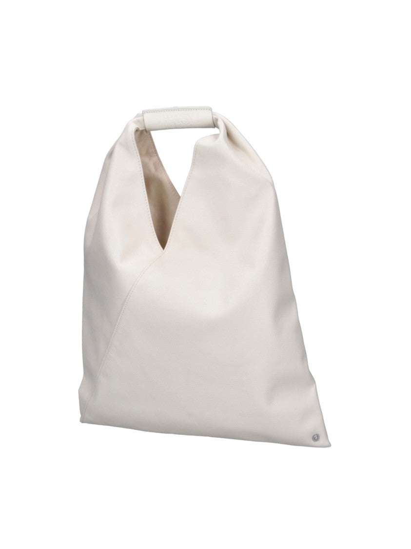 Mm6 By Maison Margiela Black Japanese Fabric Tote Bag