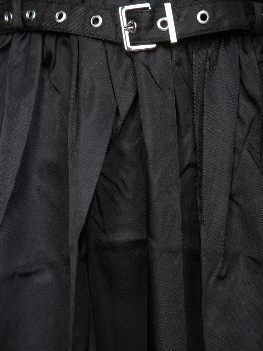 Ganni Black Dress With Adjustable Straps