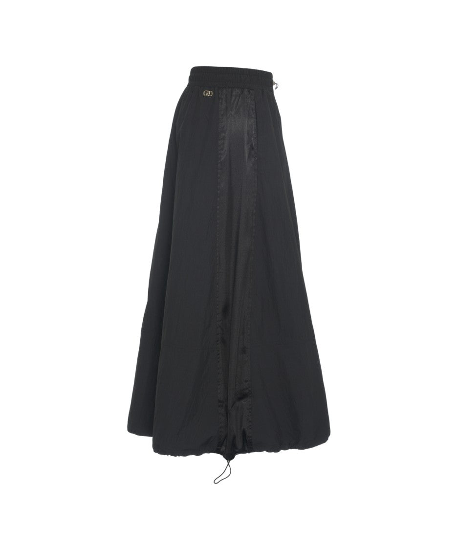 Liu Jo Casual Maxi Skirt With Adjustable Hem