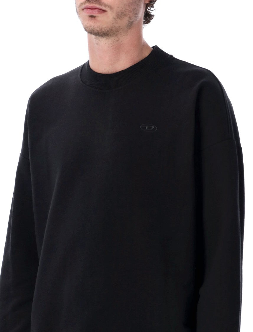 Diesel S Rob Megoval D Cotton Sweatshirt