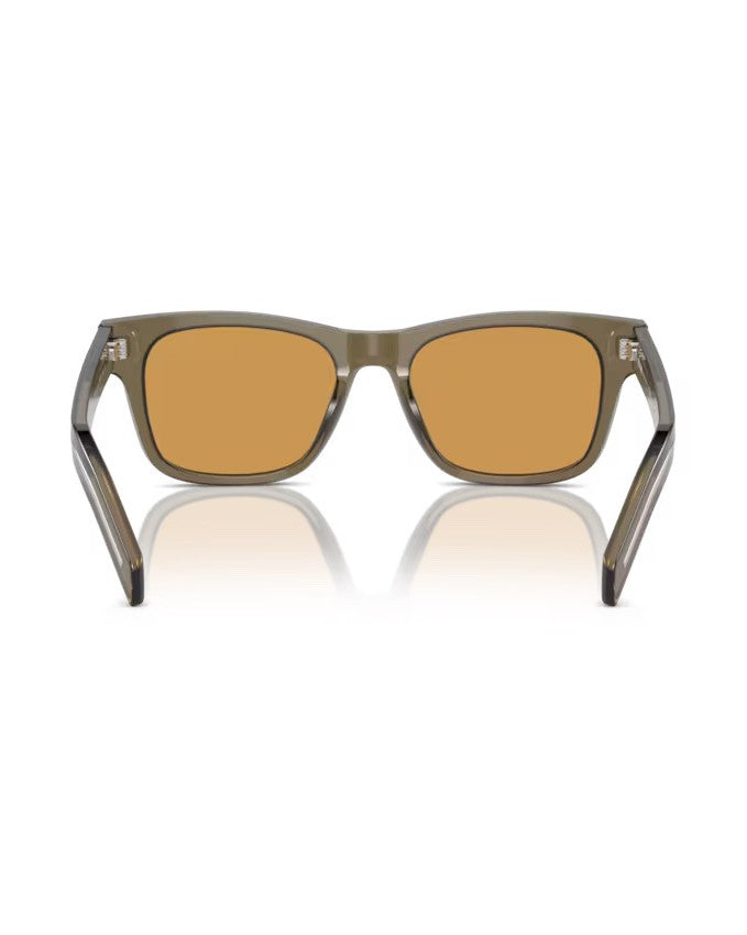Prada Pantos Shaped Acetate Sunglasses With Triangular Accents