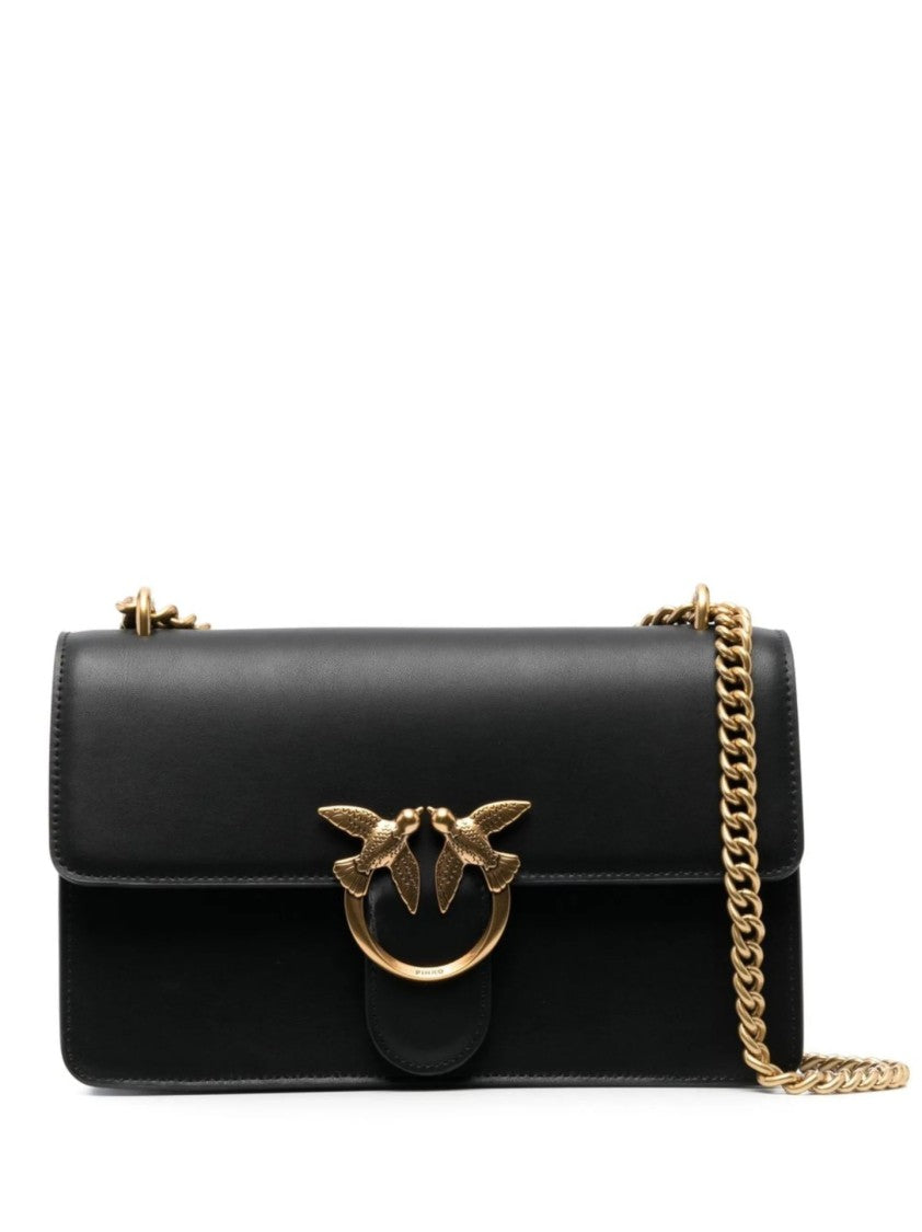 Pinko Shoulder Bag With Gold-Tone Bird Clasp