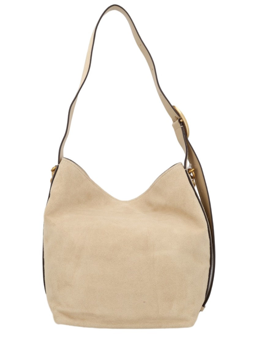 Michael Michael Kors Large Soft Cow Leather Tote Bag With Gold-Tone Chain Detail