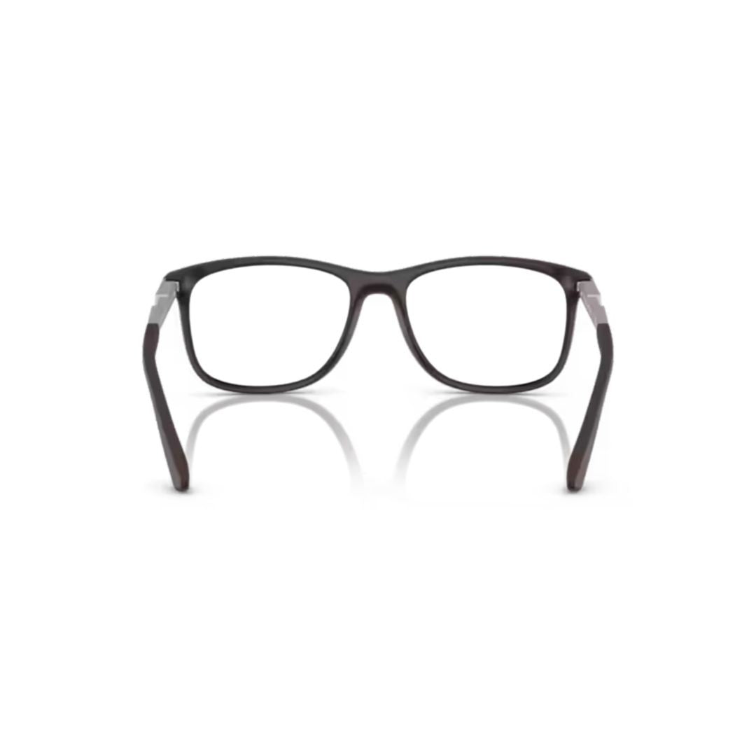 Emporio Armani Silver 0Ea3247 Geometric Rectangular Eyeglasses