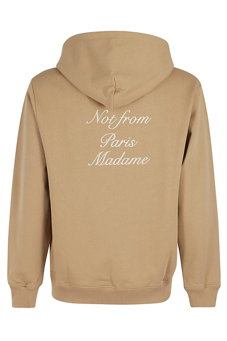 Drôle De Monsieur Calligraphy Slogan Hoodies