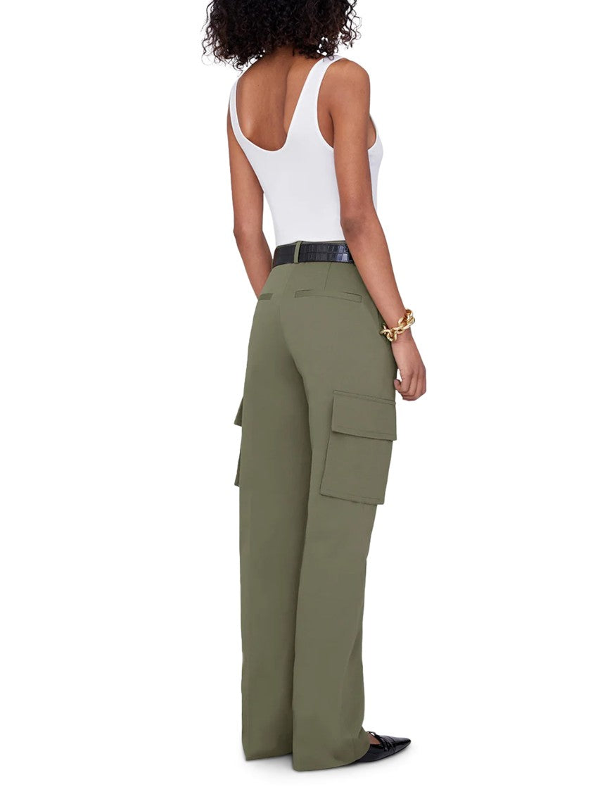 Anine Bing Dayton Cargo Pants – Olive