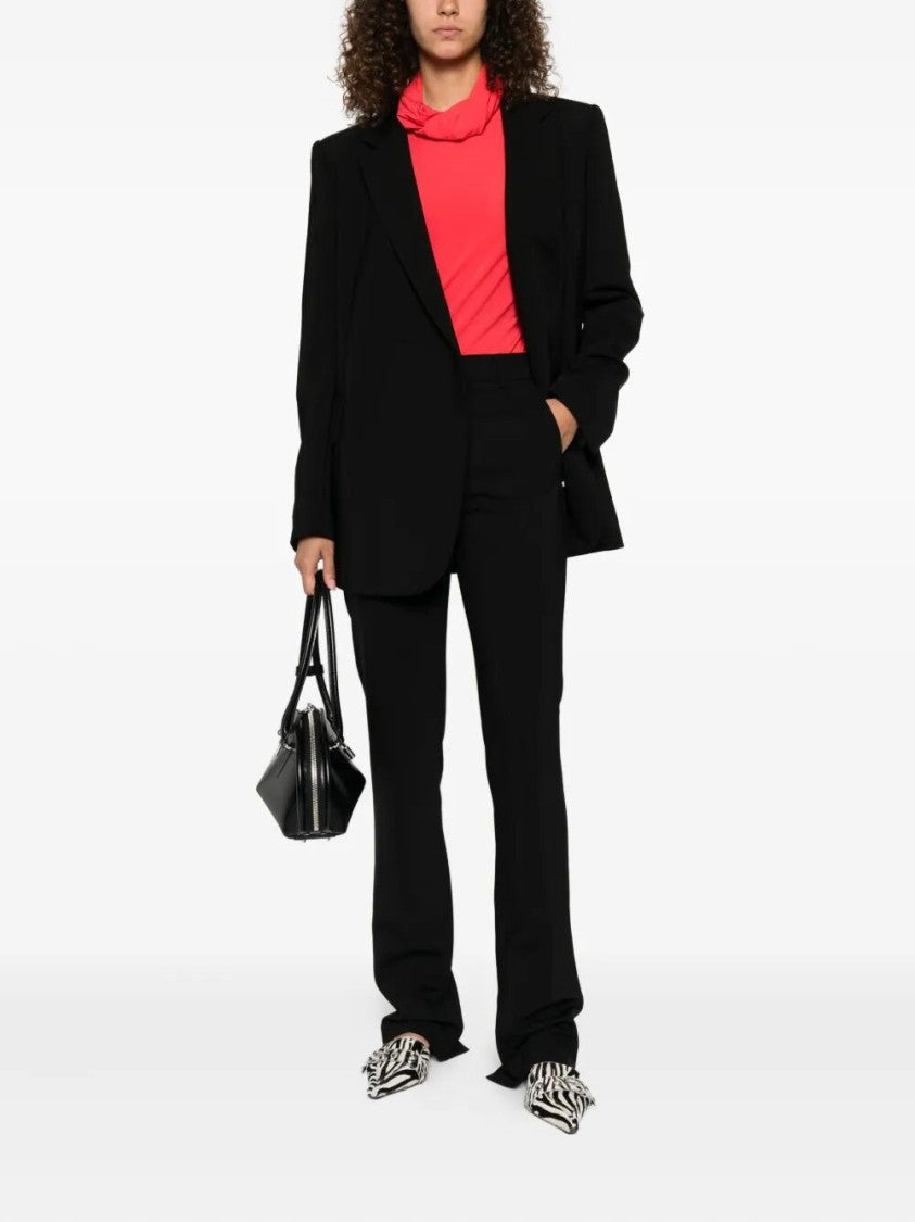 Sportmax Tailored Black Cigarette Pants