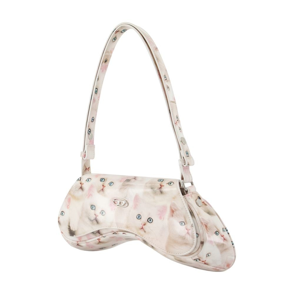 Diesel Play Shoulder Bag - Synthetic - White