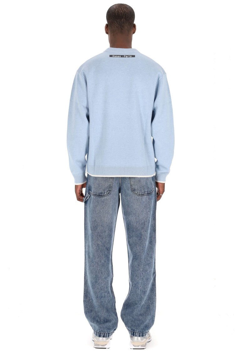 Kenzo City Jumper Wool Blend Crewneck Sweater