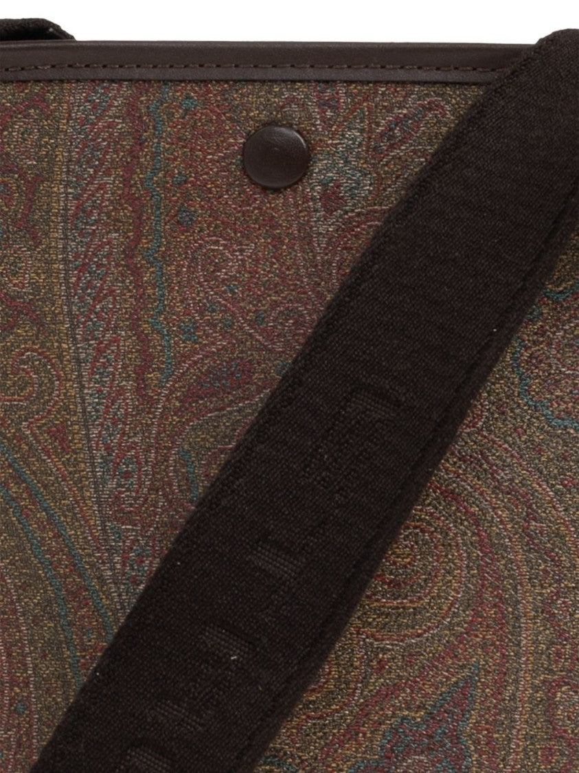 Etro Paisley Jacquard Shoulder Bag