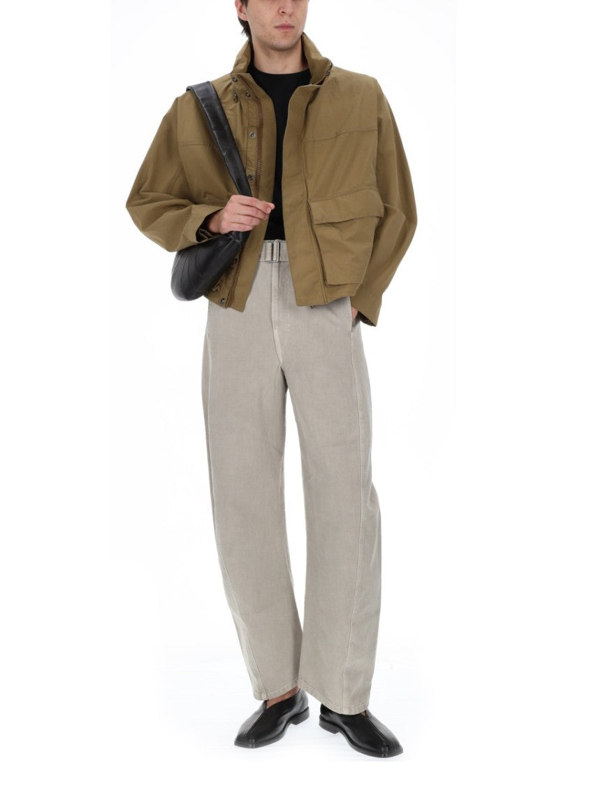 Lemaire Short Rain Boxy Multi-Pocket Cotton Parka