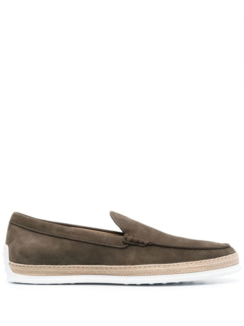 Tod's Suede Slip-On Loafers