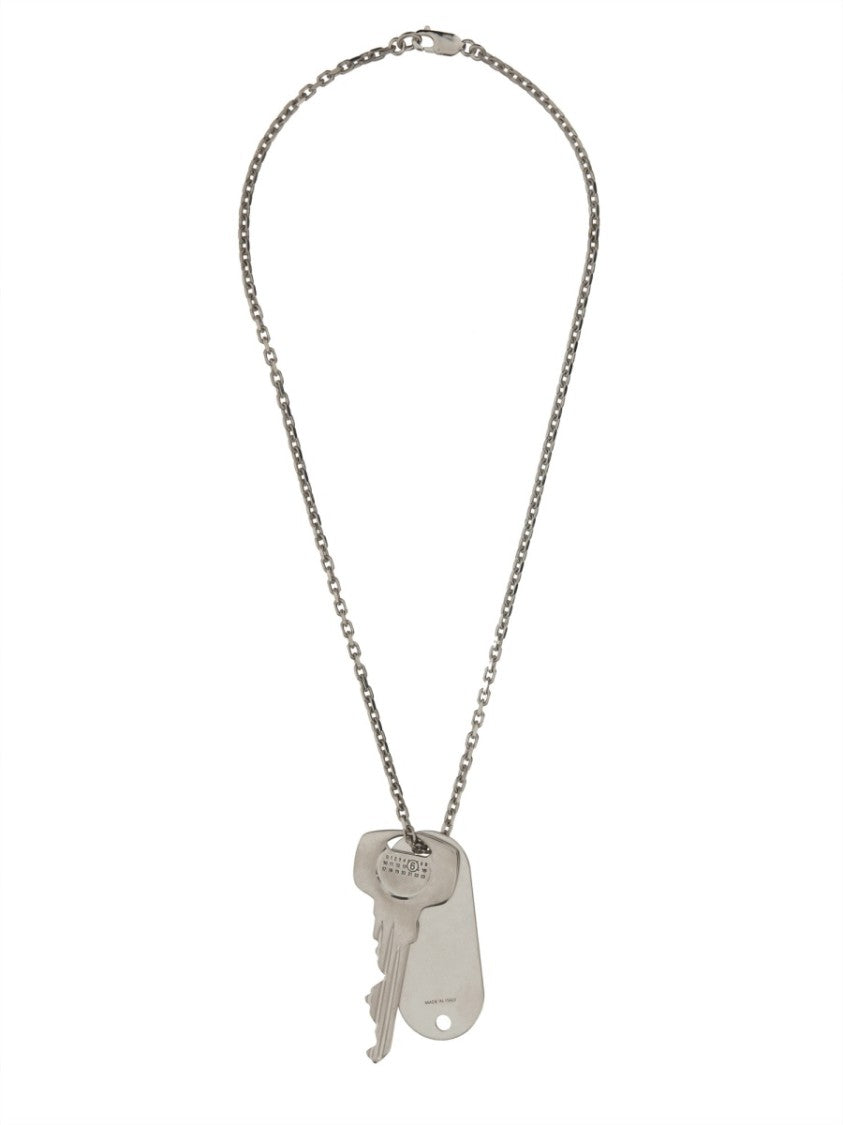 Mm6 By Maison Margiela "Key" Necklace