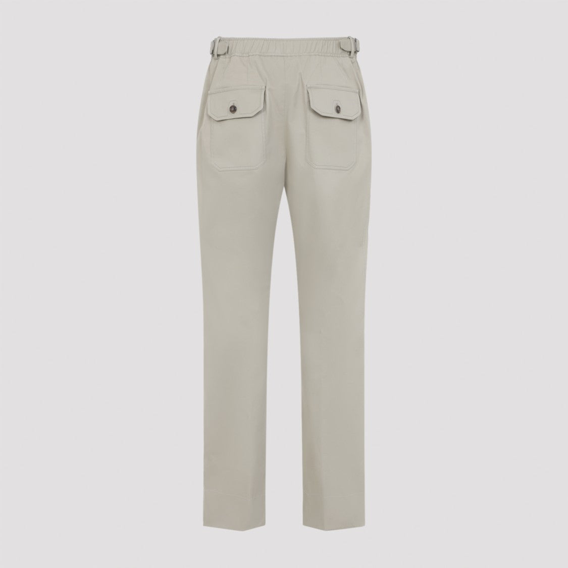 Brioni Straight-Leg Trousers With Adjustable Waist Tabs